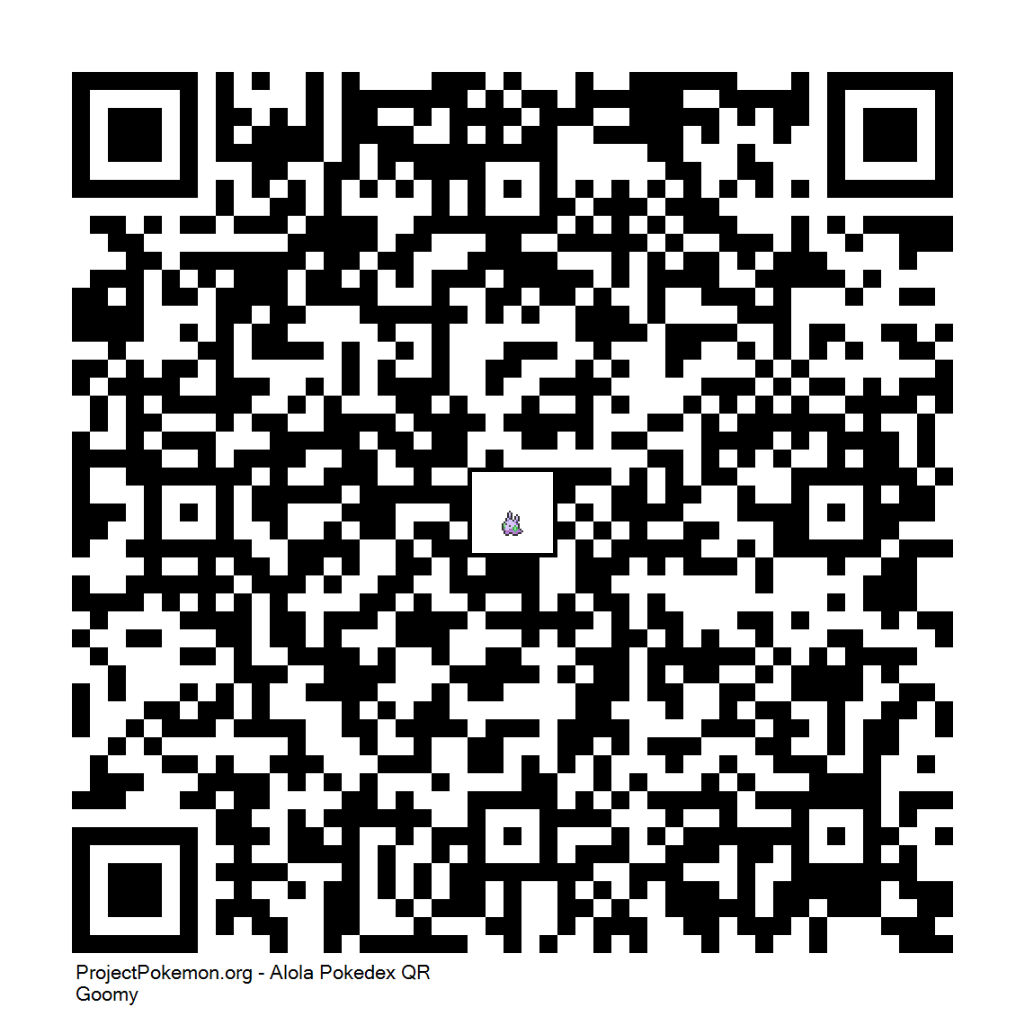 Cdigo QR de Goomy